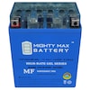 Mighty Max Battery YTX14AH-BS GEL 12V 12AH Replaces Powersport Sportbikes Cruisers SMF YTX14AHGEL153